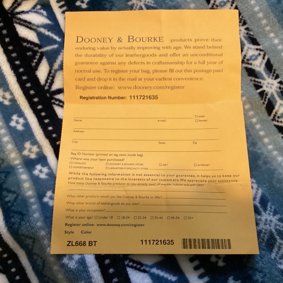 Dooney & Bourke zebra print shoulder bandbag - Picture 4 of 5